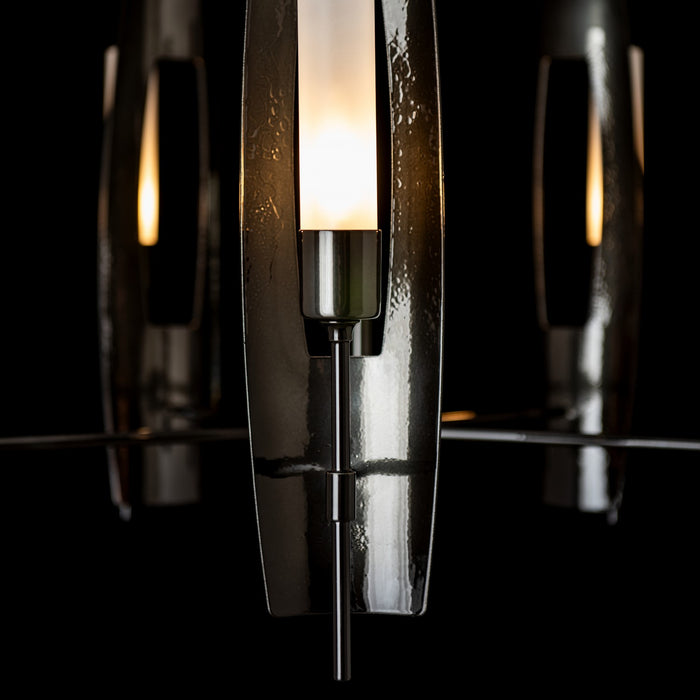 Hubbardton Forge 131081-SKT-MULT-89-FD0611 Five Light Pendant, Ink