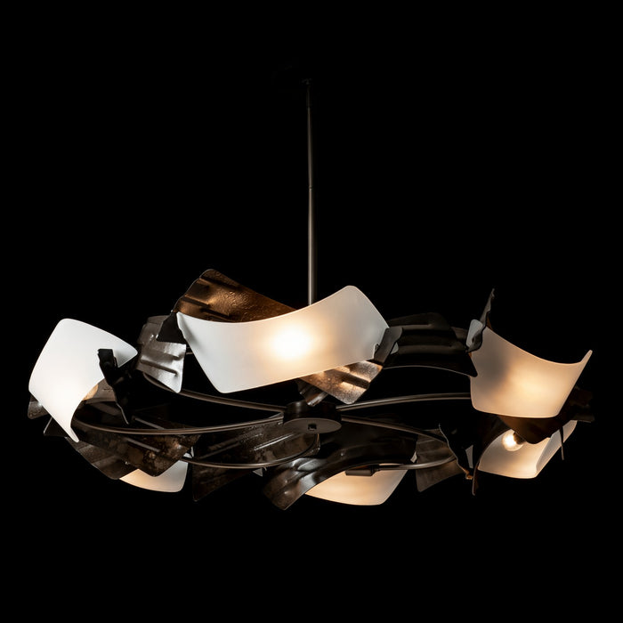 Hubbardton Forge 132161-SKT-MULT-07-FD0790 Six Light Pendant, Dark Smoke