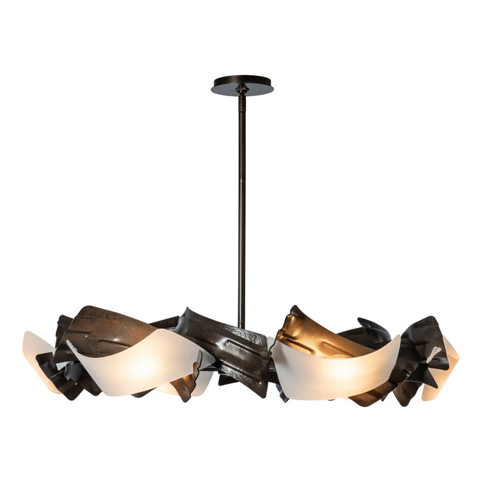 Hubbardton Forge 132161-SKT-MULT-07-FD0790 Six Light Pendant, Dark Smoke