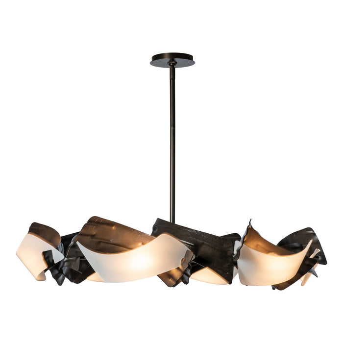 Hubbardton Forge 132161-SKT-MULT-07-FD0790 Six Light Pendant, Dark Smoke