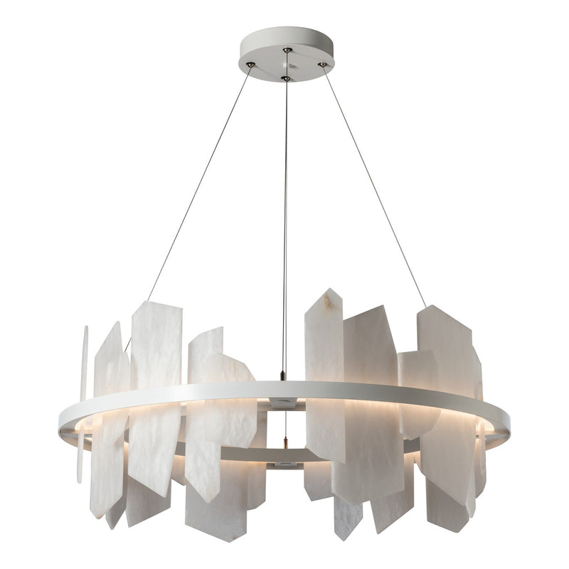 Hubbardton Forge 139668-LED-STND-02-AR LED Pendant, White