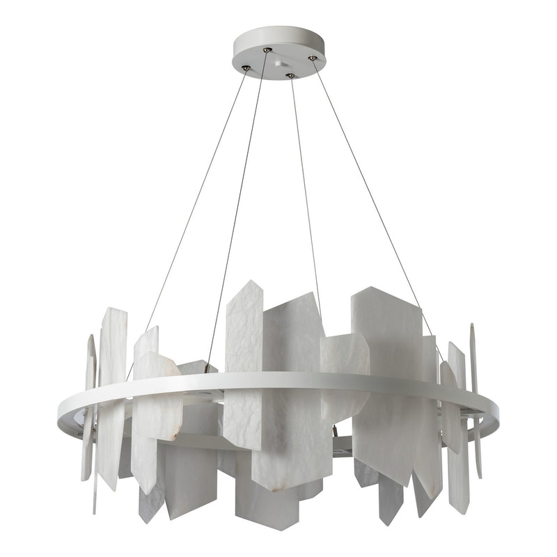 Hubbardton Forge 139668-LED-STND-02-AR LED Pendant, White