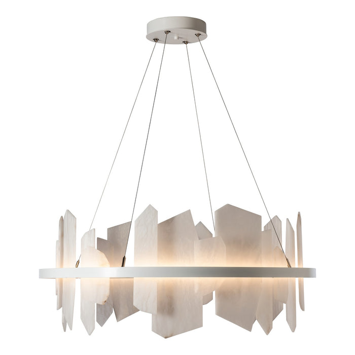 Hubbardton Forge 139668-LED-STND-02-AR LED Pendant, White