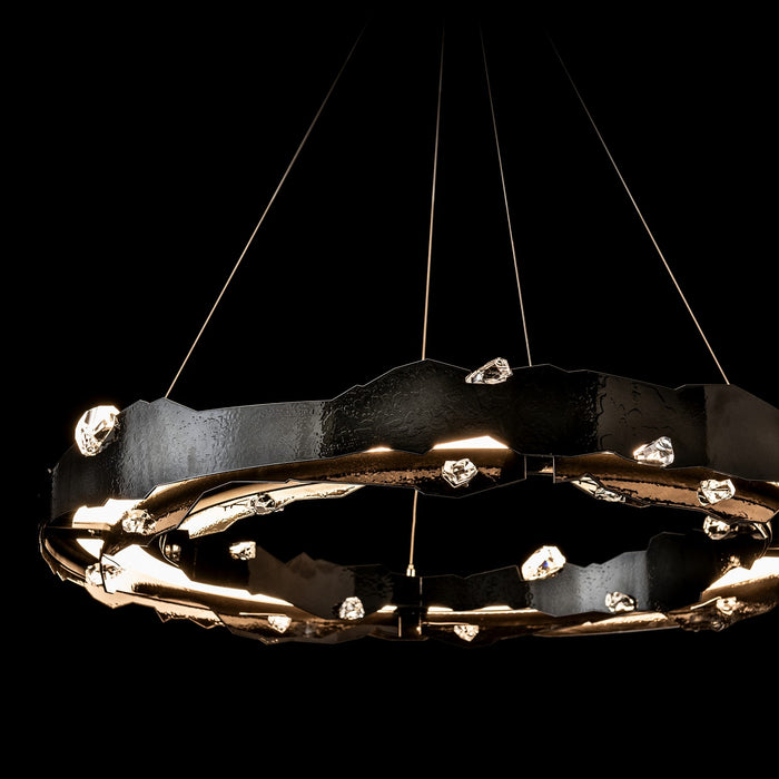 Hubbardton Forge 139861-LED-STND-89-CR LED Pendant, Ink