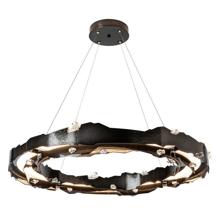 Hubbardton Forge 139861-LED-STND-89-CR LED Pendant, Ink