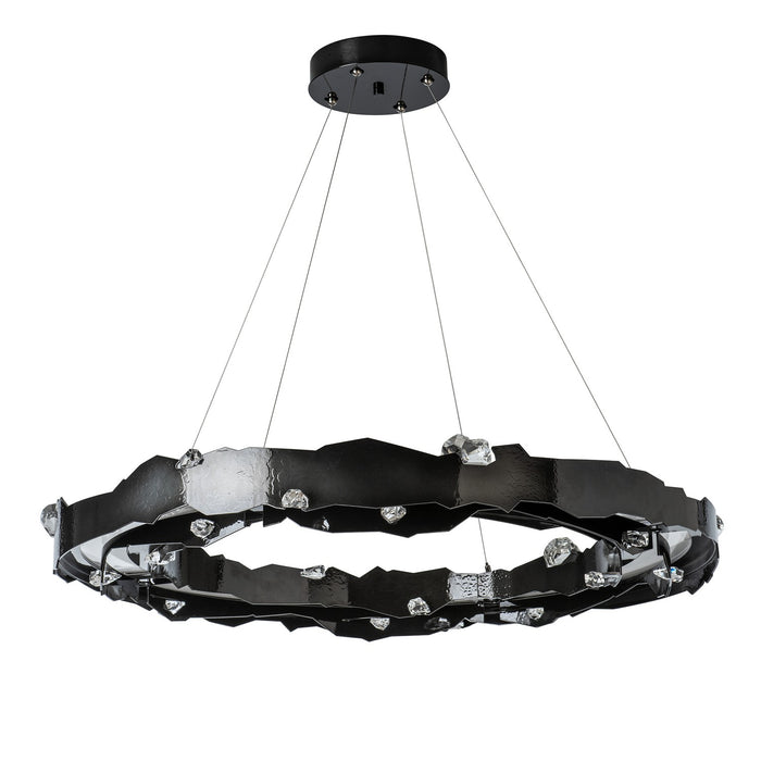Hubbardton Forge 139861-LED-STND-89-CR LED Pendant, Ink