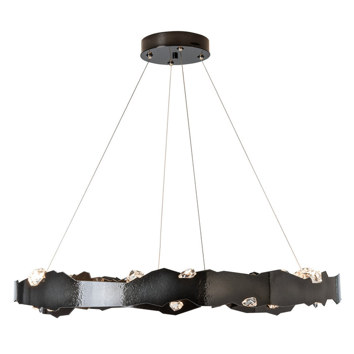 Hubbardton Forge 139861-LED-STND-89-CR LED Pendant, Ink