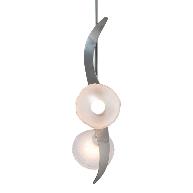 Hubbardton Forge 181070-SKT-MULT-85-FD0791 Two Light Pendant, Sterling