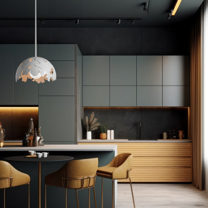 Hubbardton Forge 181072-SKT-MULT-02 One Light Pendant, White