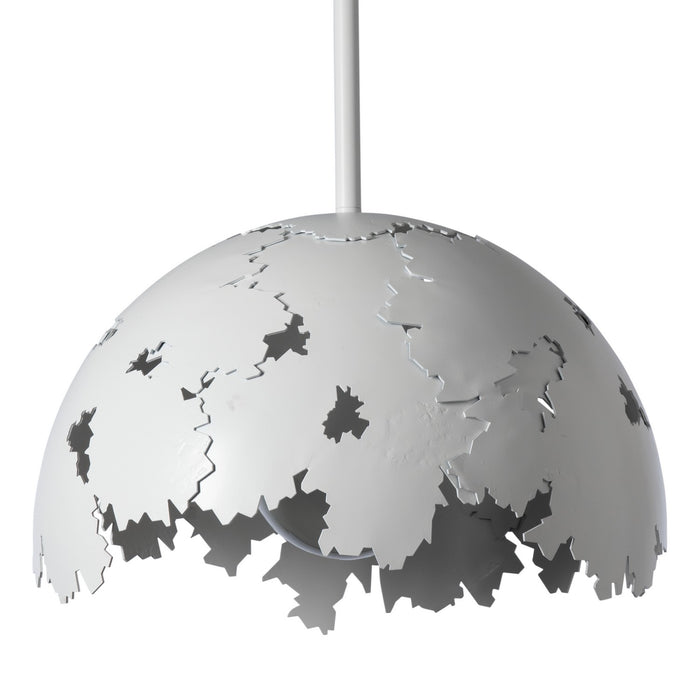 Hubbardton Forge 181072-SKT-MULT-02 One Light Pendant, White