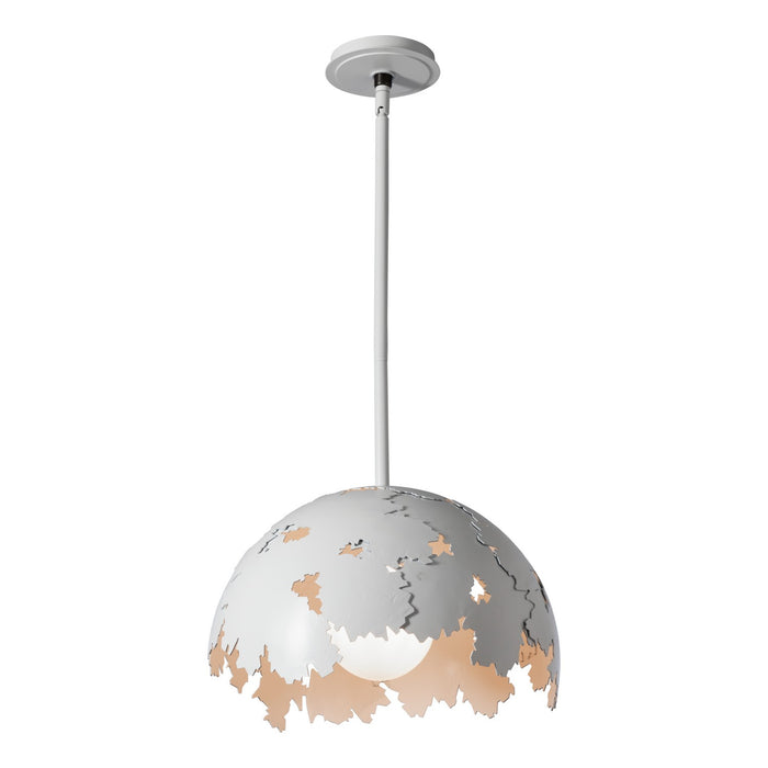 Hubbardton Forge 181072-SKT-MULT-02 One Light Pendant, White