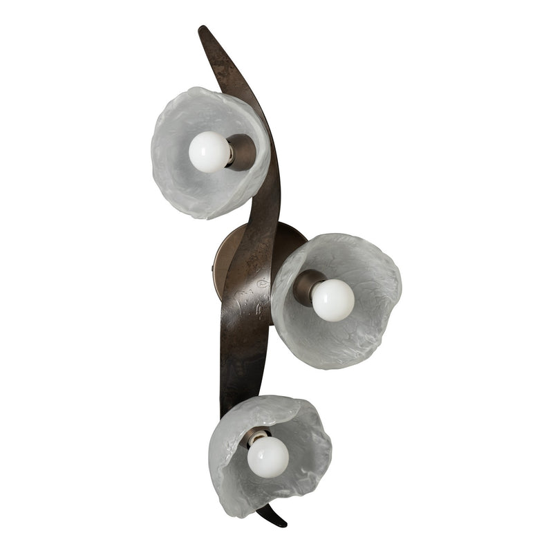 Hubbardton Forge 201060-SKT-07-FD0791 LED Wall Sconce/Semi-Flush, Dark Smoke