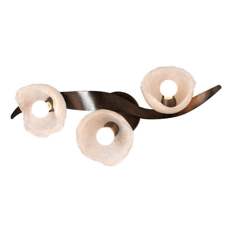 Hubbardton Forge 201060-SKT-07-FD0791 LED Wall Sconce/Semi-Flush, Dark Smoke