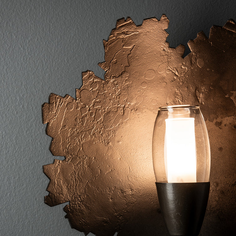 Hubbardton Forge 201061-SKT-07-YE0352 LED Wall Sconce, Dark Smoke