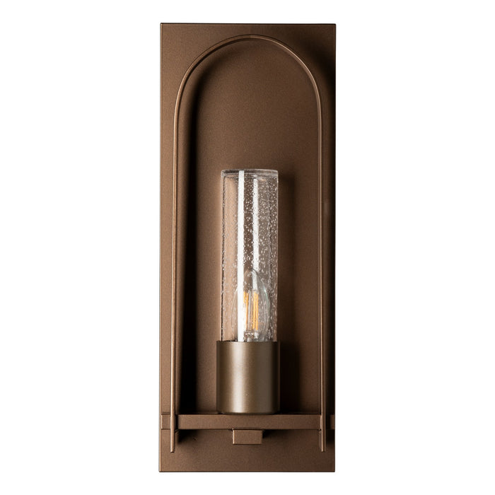 Hubbardton Forge 302030-SKT-75-II0392 One Light Outdoor Wall Sconce, Coastal Bronze