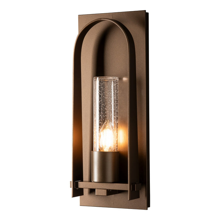 Hubbardton Forge 302030-SKT-75-II0392 One Light Outdoor Wall Sconce, Coastal Bronze