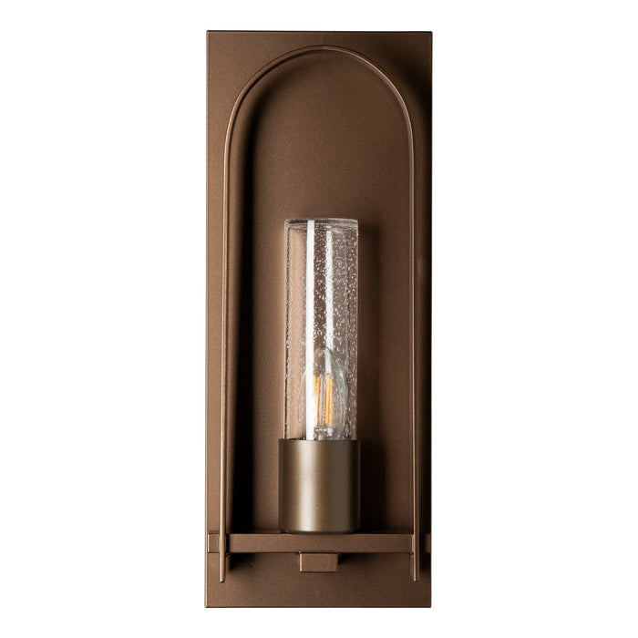 Hubbardton Forge 302030-SKT-75-II0392 One Light Outdoor Wall Sconce, Coastal Bronze