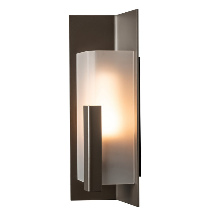 Hubbardton Forge 302045-SKT-77-FD0792 One Light Outdoor Wall Sconce, Coastal Dark Smoke