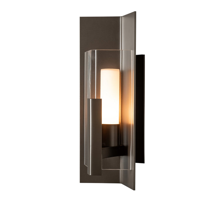 Hubbardton Forge 302045-SKT-77-ZM0792 One Light Outdoor Wall Sconce, Coastal Dark Smoke