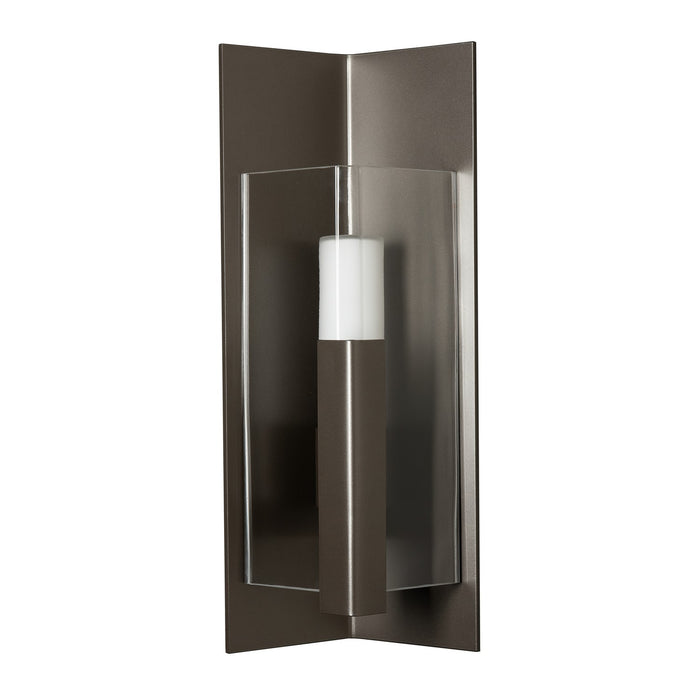 Hubbardton Forge 302045-SKT-77-ZM0792 One Light Outdoor Wall Sconce, Coastal Dark Smoke