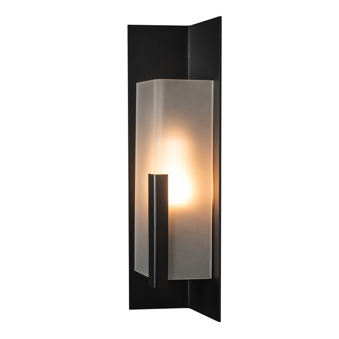Hubbardton Forge 302046-SKT-80-FD0793 One Light Outdoor Wall Sconce, Coastal Black