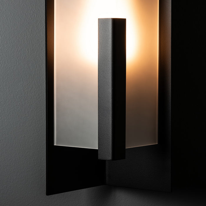 Hubbardton Forge 302046-SKT-80-FD0793 One Light Outdoor Wall Sconce, Coastal Black