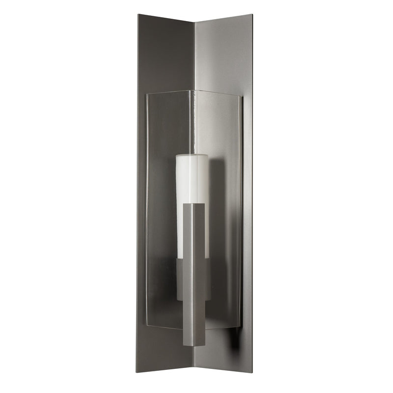 Hubbardton Forge 302047-SKT-78-ZM0794 One Light Outdoor Wall Sconce, Coastal Burnished Steel