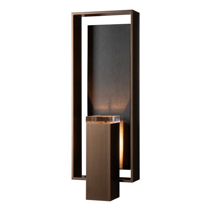 Hubbardton Forge 302604-SKT-75-SL-ZM0546 One Light Outdoor Wall Sconce, Coastal Bronze