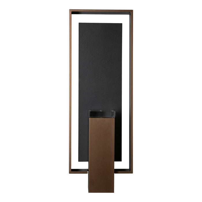Hubbardton Forge 302604-SKT-75-SL-ZM0546 One Light Outdoor Wall Sconce, Coastal Bronze