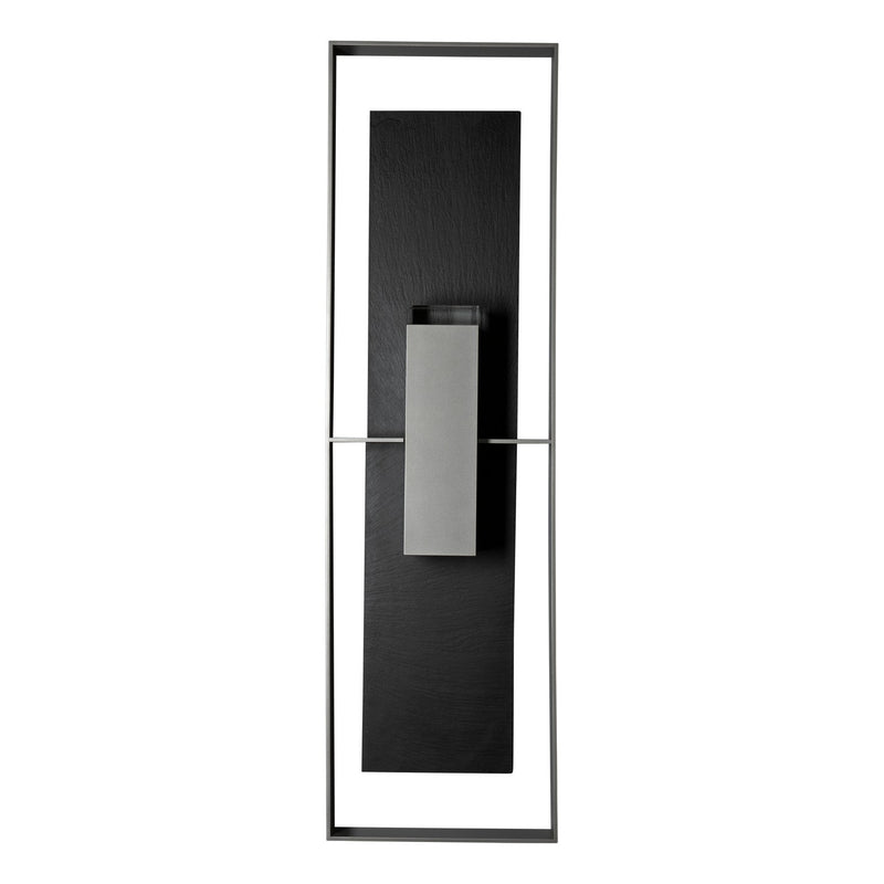 Hubbardton Forge 302609-SKT-78-SL-ZM0736 Two Light Outdoor Wall Sconce, Coastal Burnished Steel