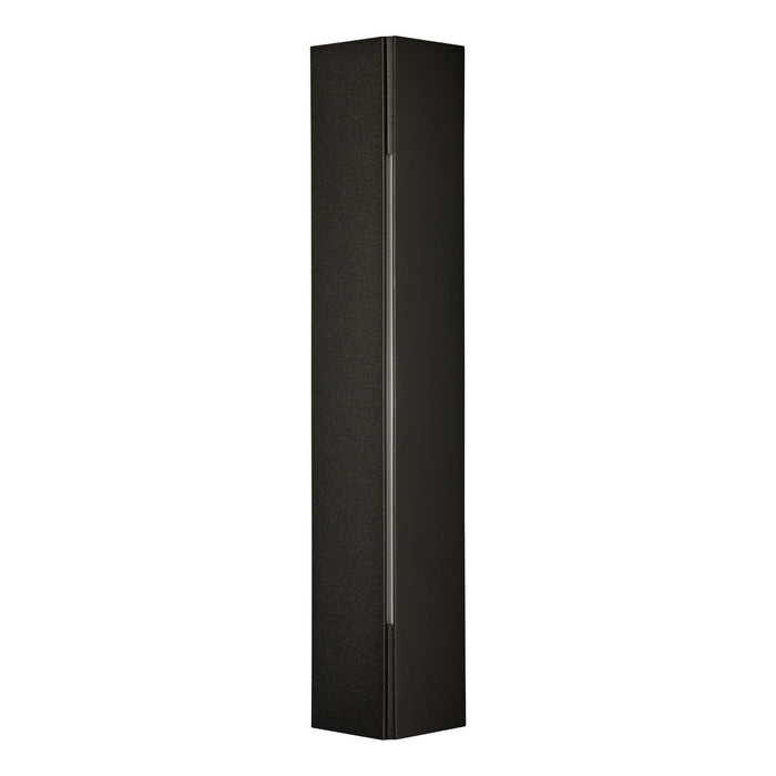 Hubbardton Forge 307650-SKT-14-ZZ0202 Two Light Outdoor Wall Sconce, Oil Rubbed Bronze