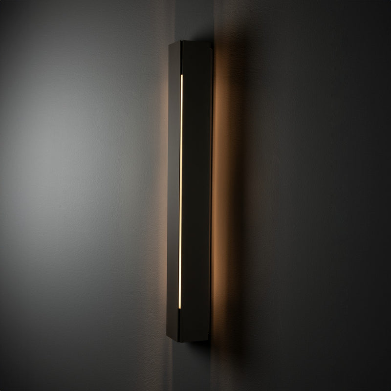 Hubbardton Forge 307651-SKT-77-ZZ0198 Two Light Outdoor Wall Sconce, Coastal Dark Smoke