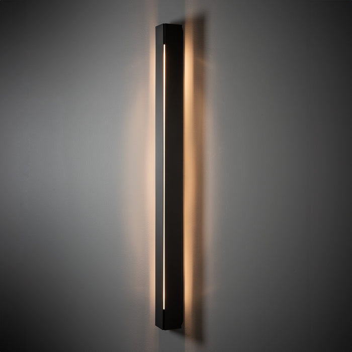 Hubbardton Forge 307653-SKT-80-ZZ0209 Two Light Outdoor Wall Sconce, Coastal Black