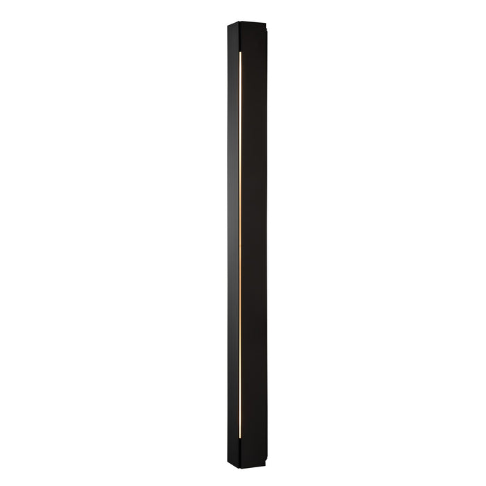 Hubbardton Forge 307653-SKT-80-ZZ0209 Two Light Outdoor Wall Sconce, Coastal Black