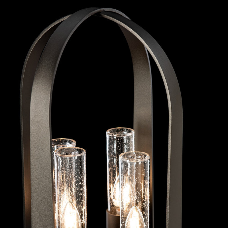 Hubbardton Forge 342030-SKT-14-II0392 Four Light Outdoor Post Mount, Oil Rubbed Bronze