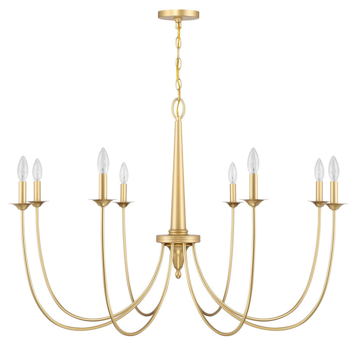 Savoy House 1-1202-8-186 Eight Light Chandelier, French Gold