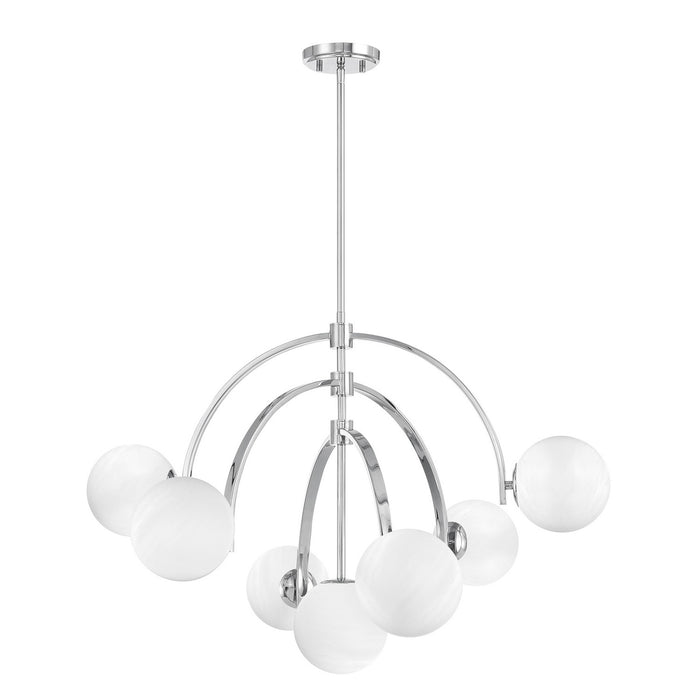 Savoy House 1-3319-7-11 Seven Light Chandelier, Polished Chrome