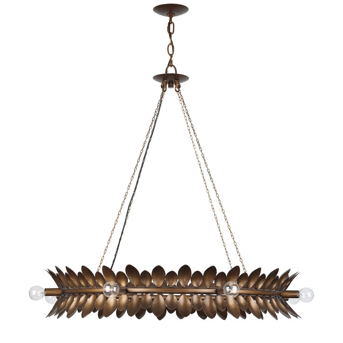 Savoy House 1-4681-8-102 Eight Light Chandelier, Patinated Bronze