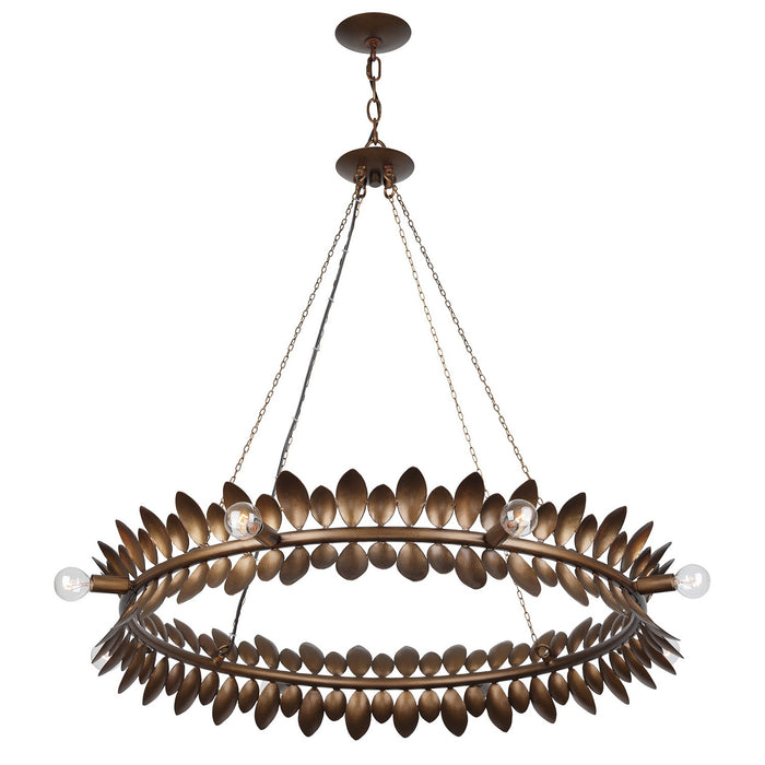 Savoy House 1-4681-8-102 Eight Light Chandelier, Patinated Bronze