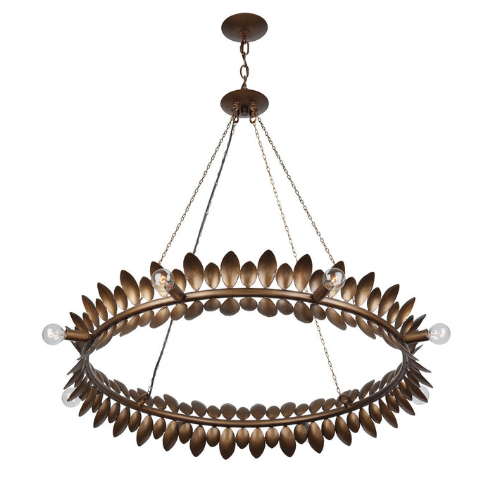 Savoy House 1-4681-8-102 Eight Light Chandelier, Patinated Bronze