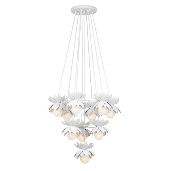 Savoy House 1-6914-10-47 Ten Light Chandelier, White Cashmere