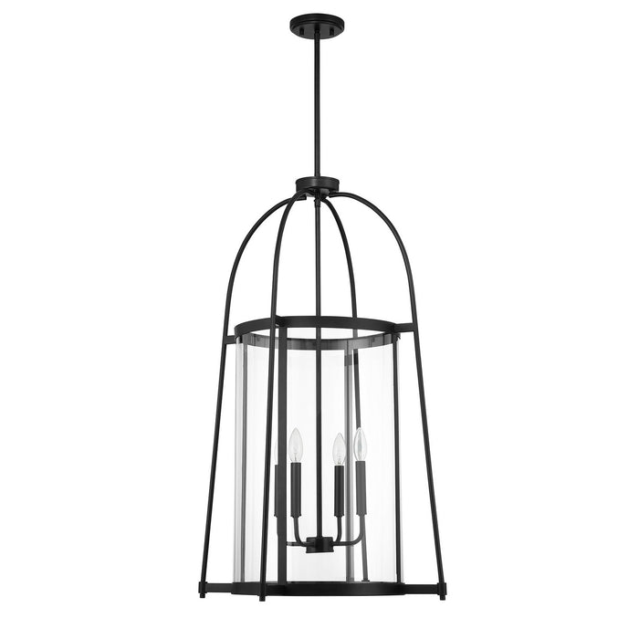 Savoy House 3-2406-4-89 Four Light Pendant, Matte Black