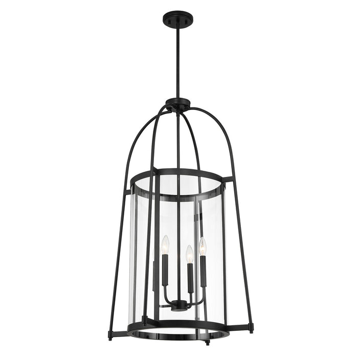 Savoy House 3-2406-4-89 Four Light Pendant, Matte Black