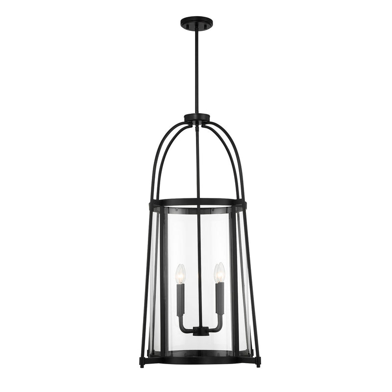 Savoy House 3-2406-4-89 Four Light Pendant, Matte Black