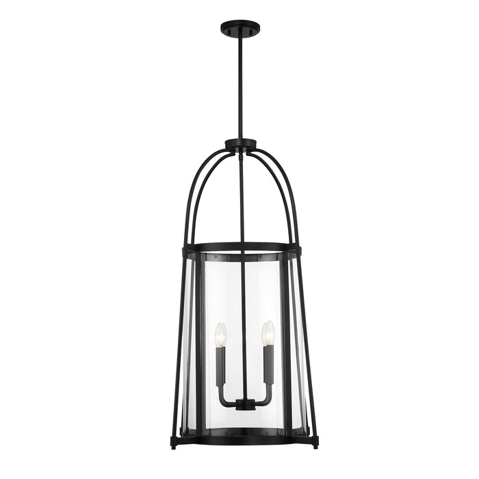 Savoy House 3-2406-4-89 Four Light Pendant, Matte Black