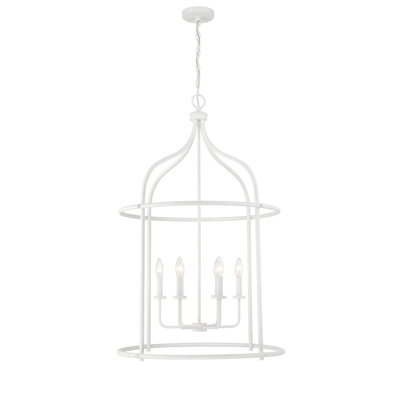 Savoy House 3-7388-6-83 Six Light Pendant, Bisque White