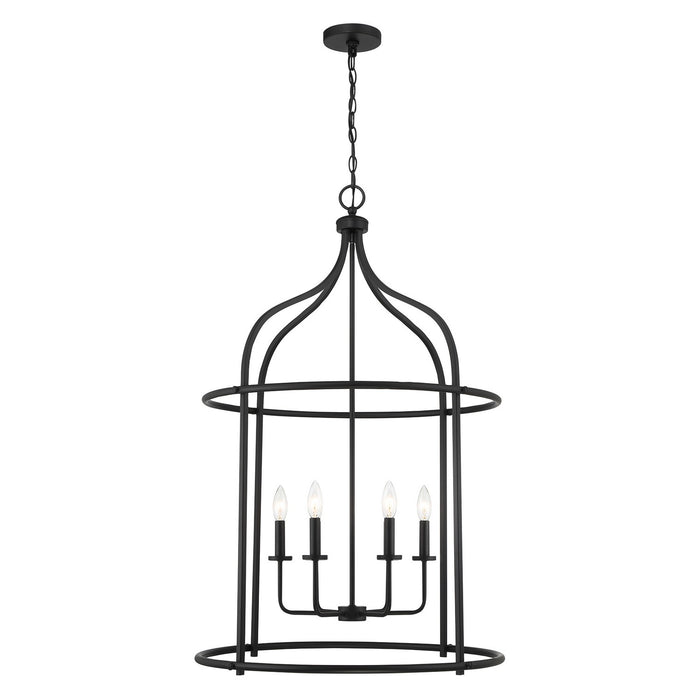 Savoy House 3-7388-6-89 Six Light Pendant, Matte Black