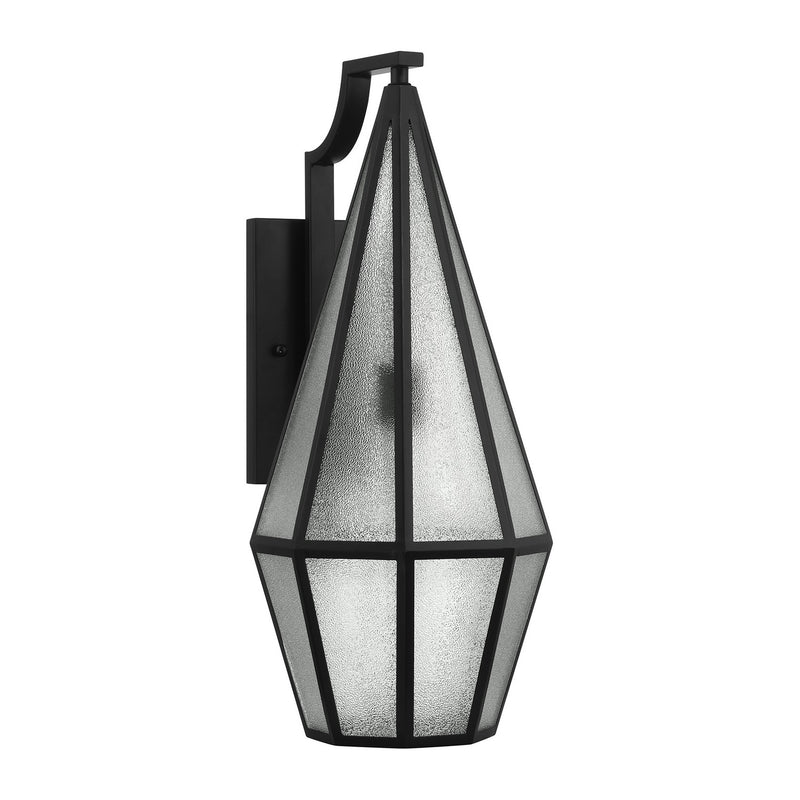 Savoy House 5-705-BK One Light Outdoor Wall Lantern, Matte Black