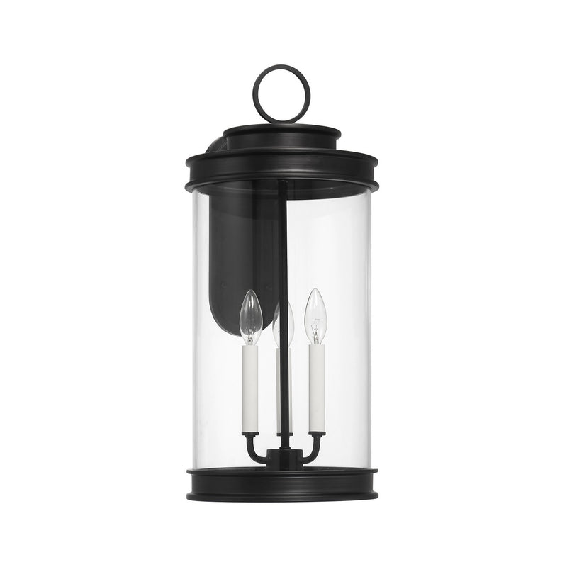 Savoy House 5-903-BK Three Light Outdoor Wall Lantern, Matte Black