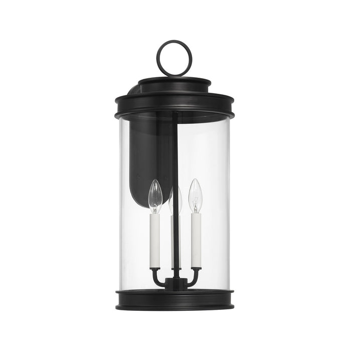 Savoy House 5-903-BK Three Light Outdoor Wall Lantern, Matte Black